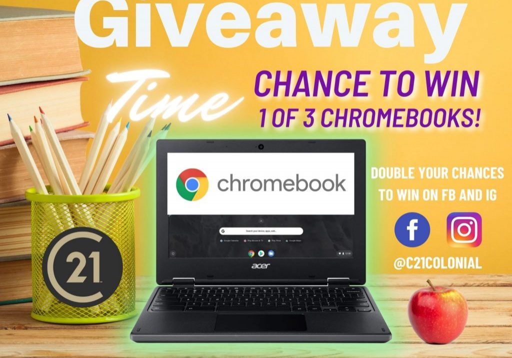 Back To School Chromebook Giveaway 2021